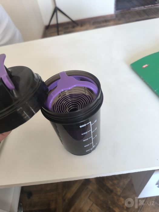 500 ml yangi shaker — sport butilkasi