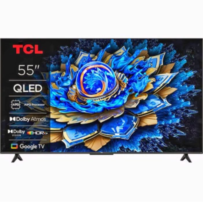 Telvizr TSL 55T6D Qled Tv . Для дома.
