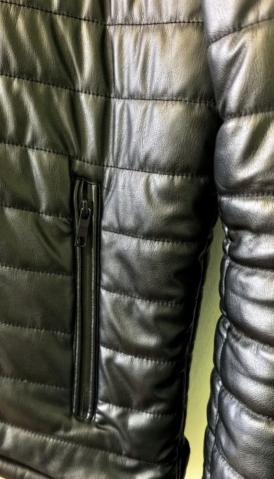 Мъжко Кожено Яке М-Размер*