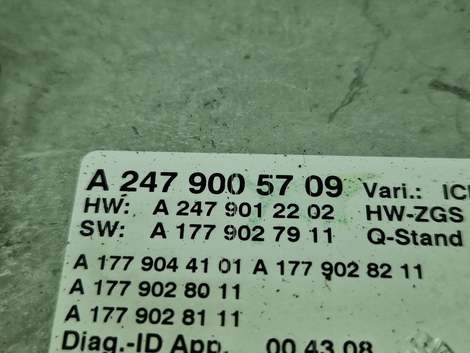 Modul confort Mercedes Clasa A (W177) [Fabr 2019-2024] A2479005709