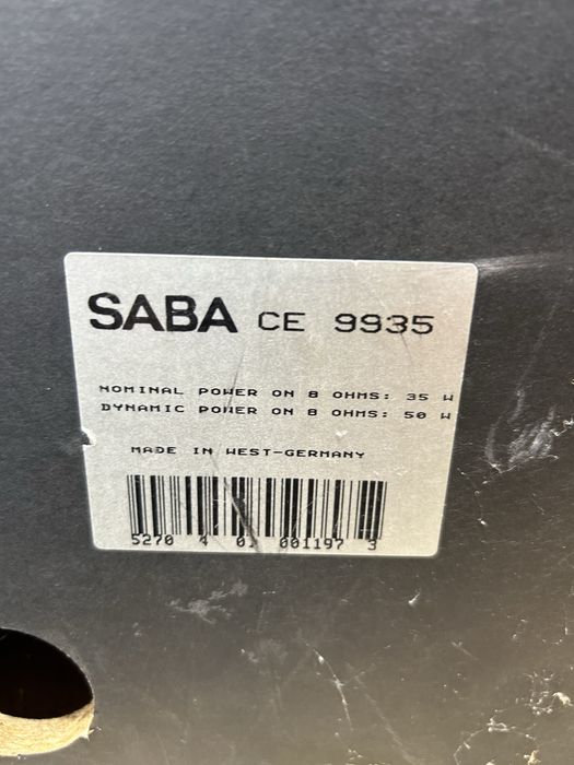 Set 2 boxe SABA 50w,8ohm