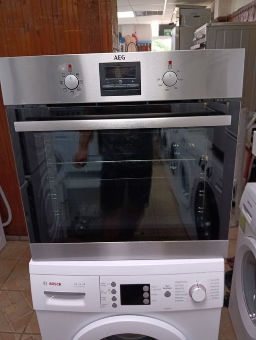 Иноксова фурна за вграждане АЕГ Aeg  Made in Germany с 2 години Гаранция!