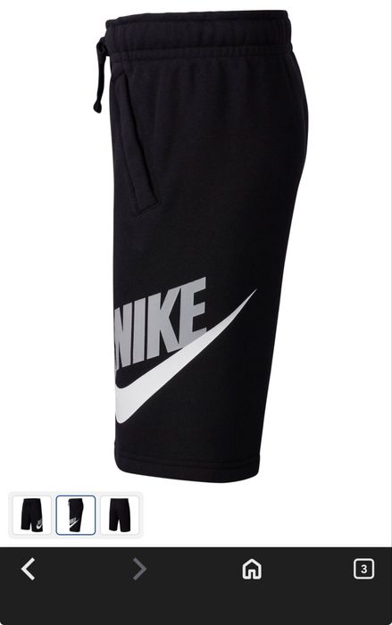 Nike 2 чифта къси панталони L 147-158