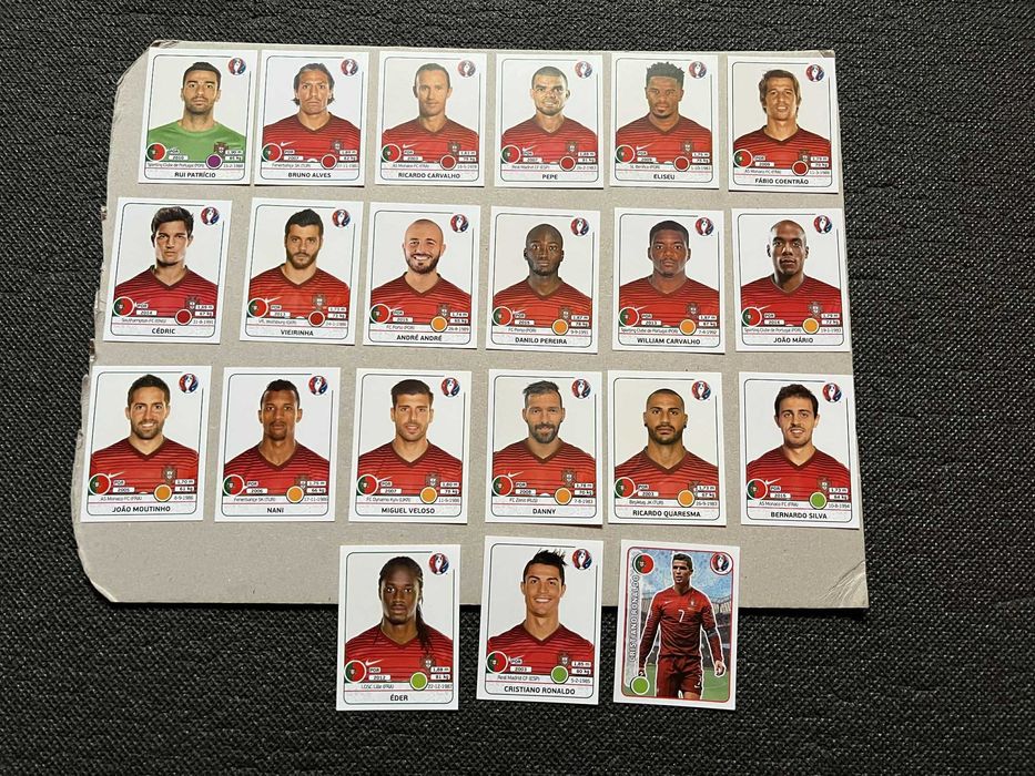 Panini UEFA Euro 2016 Franta- Set Complet
