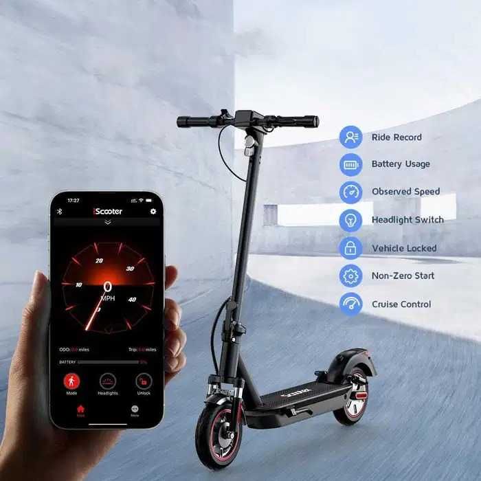 Trotineta electrica 750W, autonomie 80 KM , 4 Suspensii + Accesorii