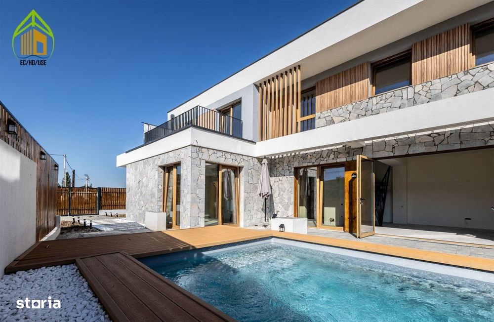 Vila cu gradina si piscina individuala ,DIRECT DEZVOLTATOR, Promotie!