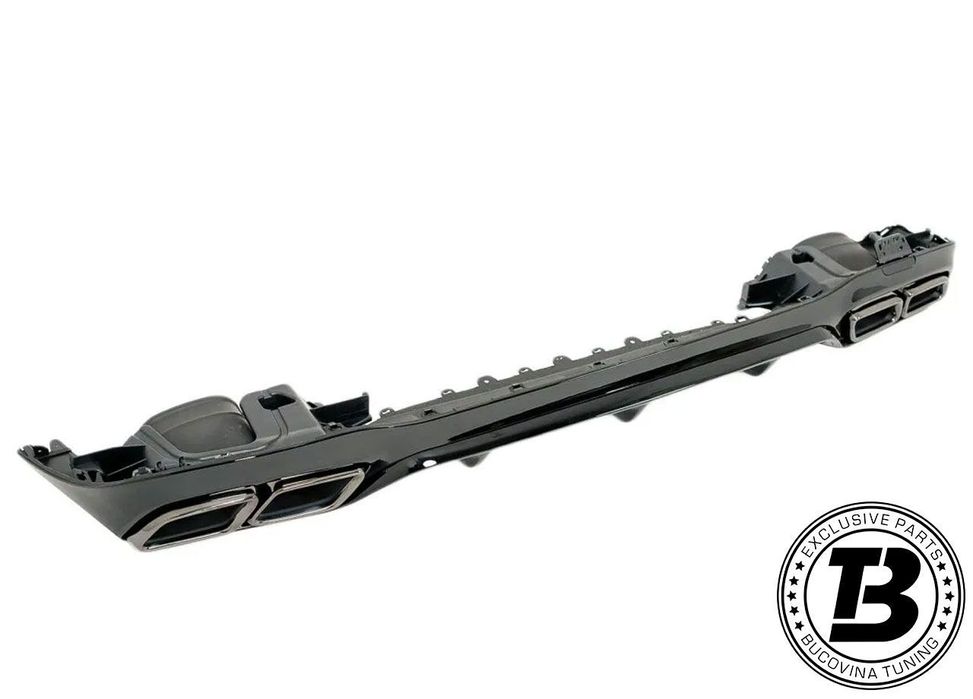 Difuzor Bara Spate cu Ornamente compatibil cu Mercedes E Class W213 E63 Design