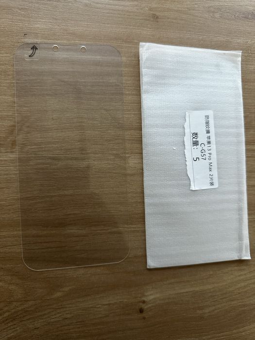 Folii iPhone 13 pro max transparenta privacy silicon