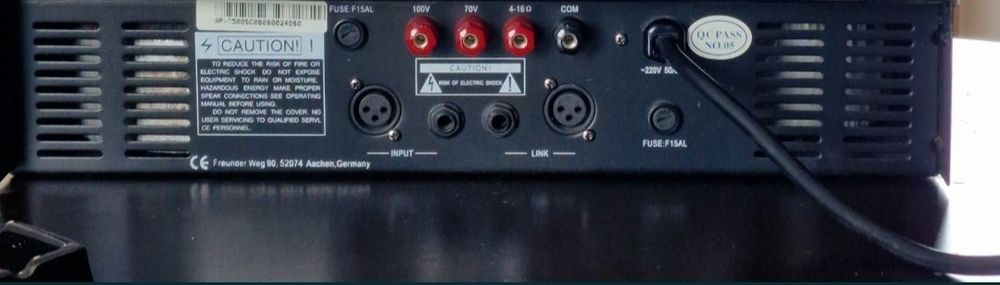 Професионален усилвател HED Audio AP-2500