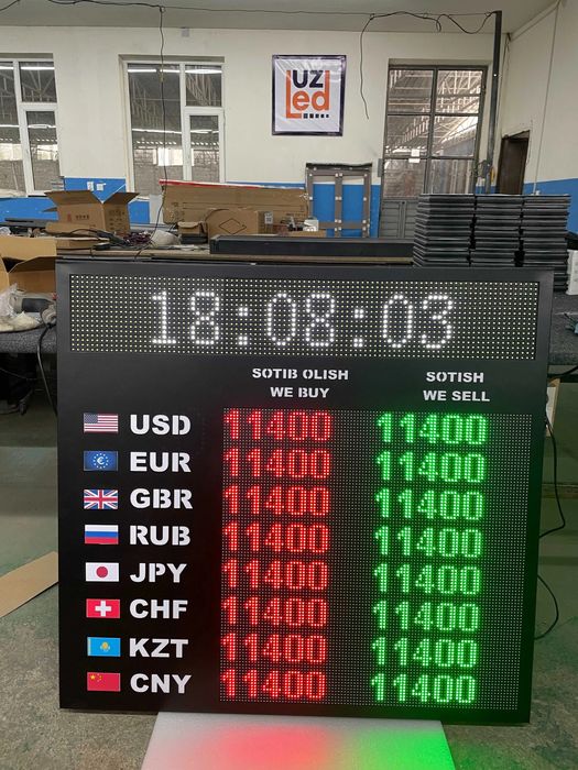 led tablo Бегущие строки ekran