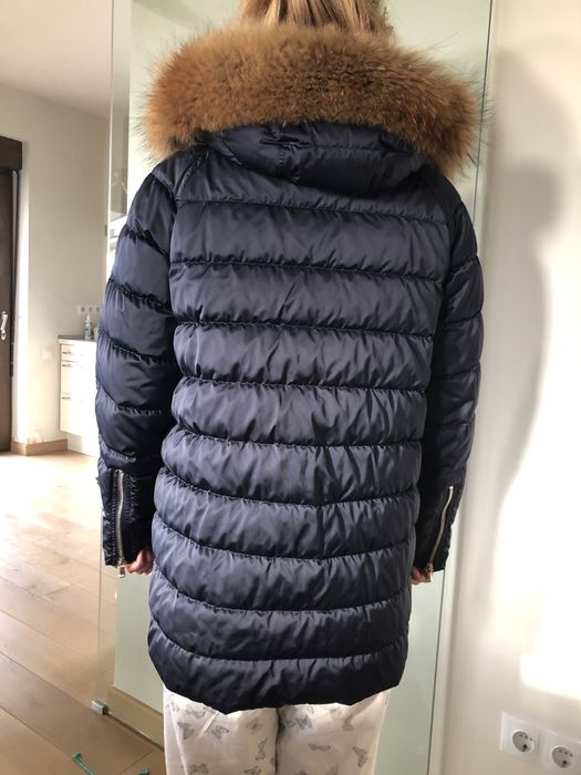 Geaca  Max Mara blana naturala