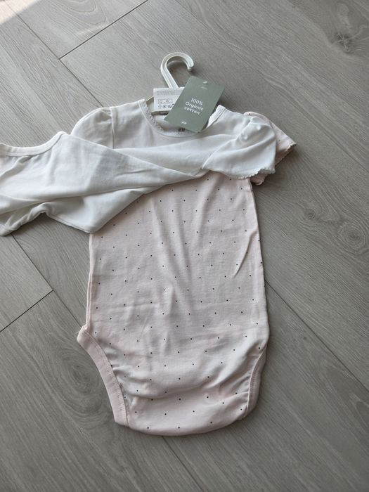 Pantalonași pentru bebe, mărimea 80 si  Body H&M 80 nou • mânecă scurtă