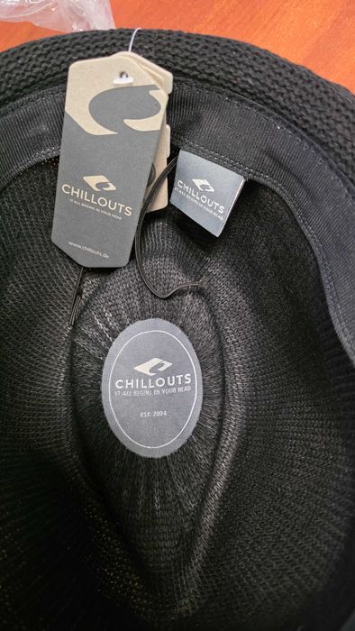 Pălărie unisex Chillouts Tocoa Hat L-XL 58–60 cm – neagră, nouă