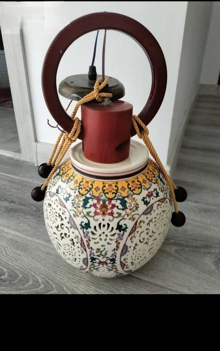 Светильник этнический бу
