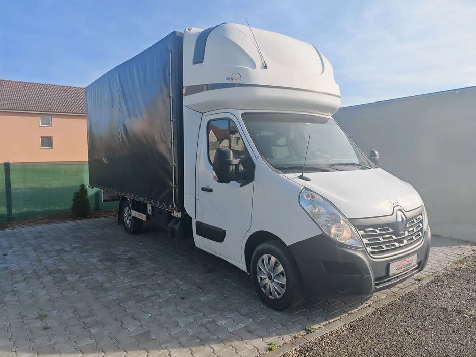 Renault Master Renault Master 2.3 d platforma cu prelata+pat de dormit An 2018