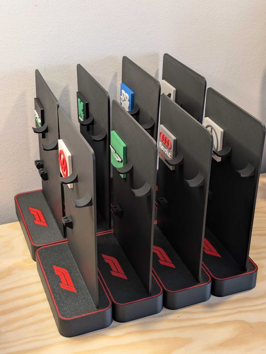 Stand cu sigla Lego F1 Speed Champions