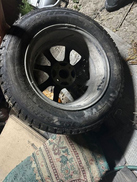 диски с зимней резиной