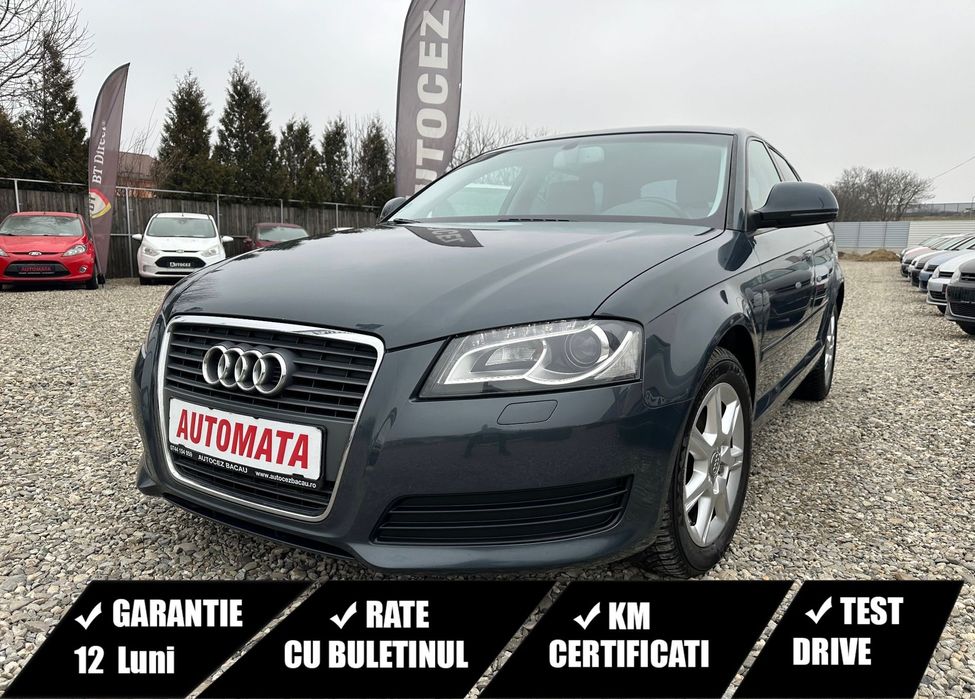 Audi A3 Sportback 2009 AUTOMAT Benzina 1.4 E5/Xenon/Led/RATE/GARANTIE