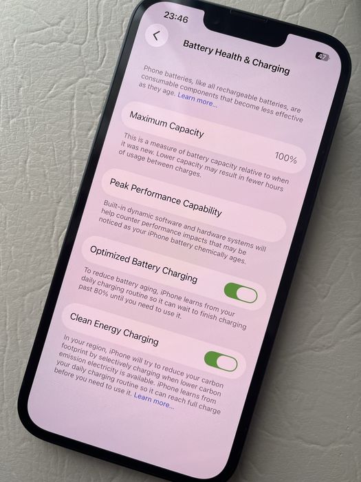 Iphone 14 -10/10 ca NOU - 100% baterie Neverlock