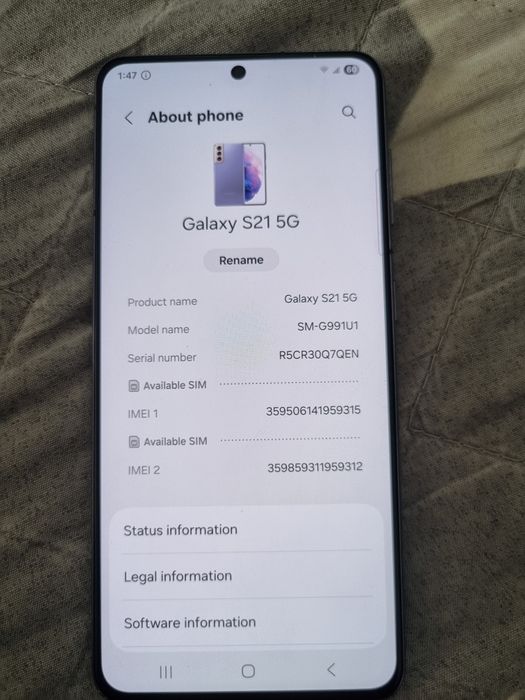 Samsung s21 5g 128gb