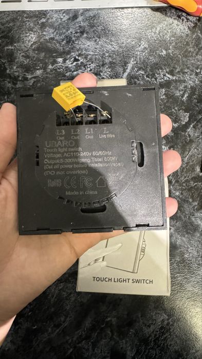 Включатель сенсорный 2шт