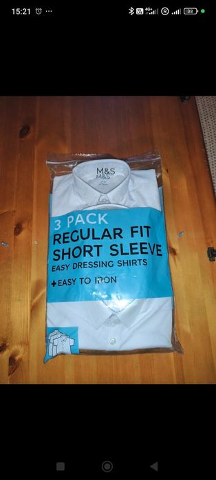 Set 3 cămăși albe pt copii 7-8 ani