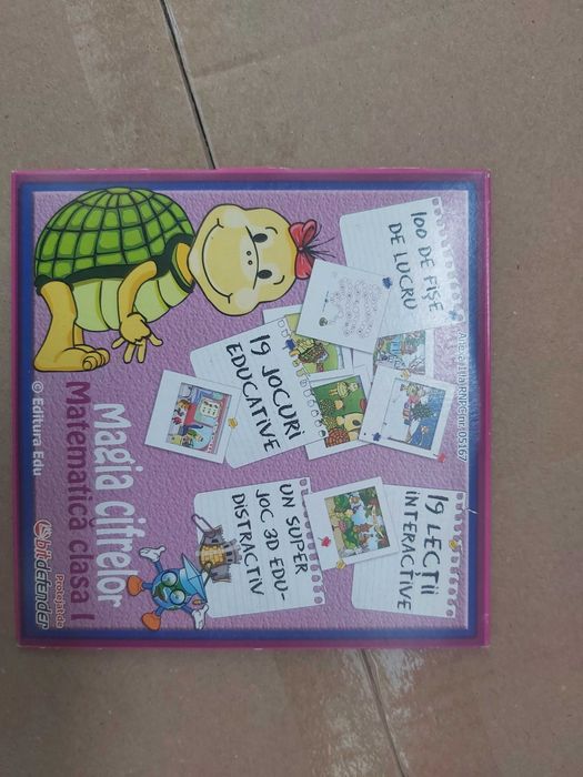 Joc educativ PC - Magia Cifrelor. Matematica clasa I (Editura Edu, retro / colecție)
