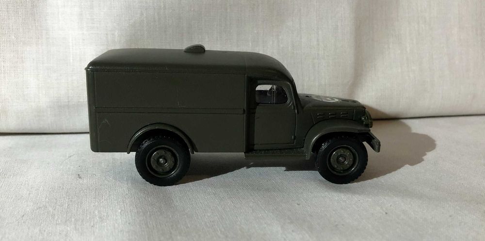 Macheta Solido U.S.Army Dodge WC-54, sc 1 50 din 89 - originala - fran