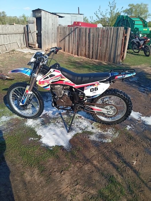 Эндуро 350к на полном ходу сел уехал