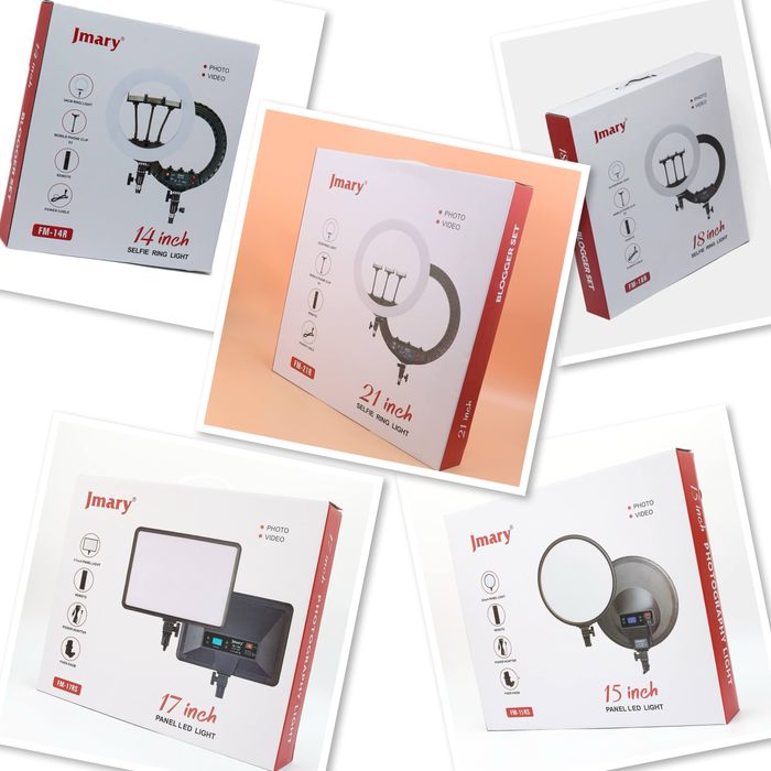 Jmary Лампа кольцевая с штативом Jmary Lampa videosvet halqa chiroq