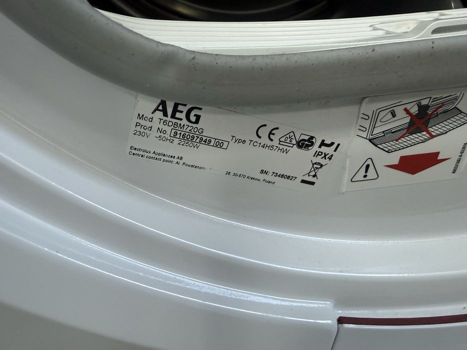 Сушилня  Слим AEG 6000 7 кг