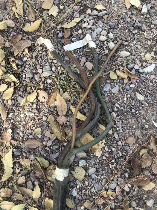 Кабель медный 4 х жильный