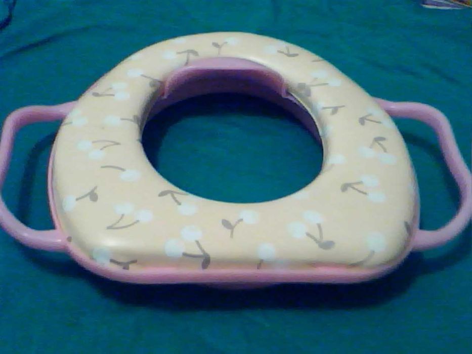 Мягкая детская накладка на унитаз