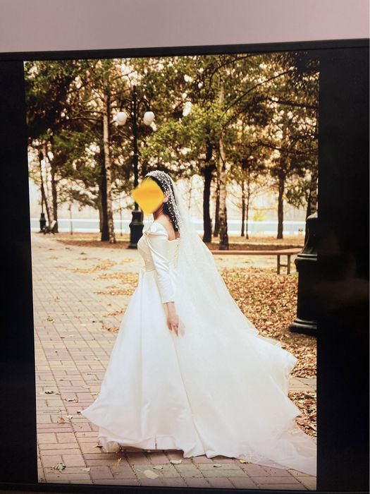 свадебное платье