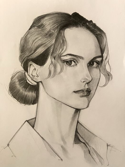 Портрет карандашом по фото (ручная работа)