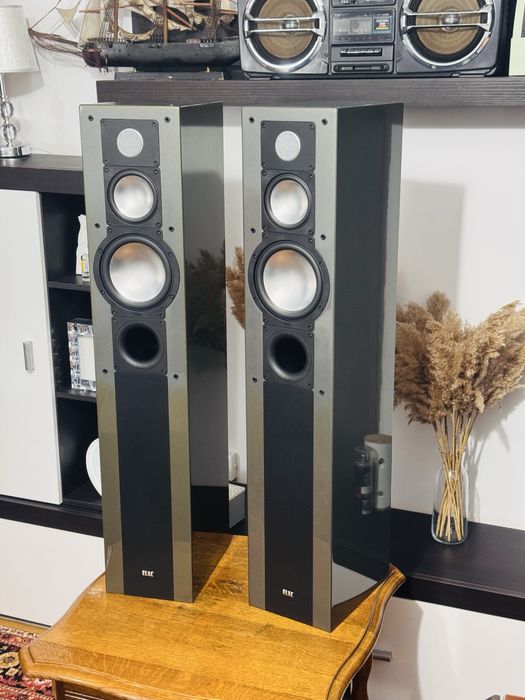 Boxe NOI-de podea-inaltă fidelitate-la cutie ELAC CL142,culoare titan