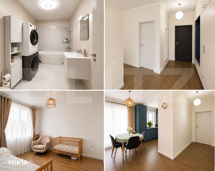 Apartament 3 camere, 72 mp, Beta Residence, 8 min de Auchan Iris