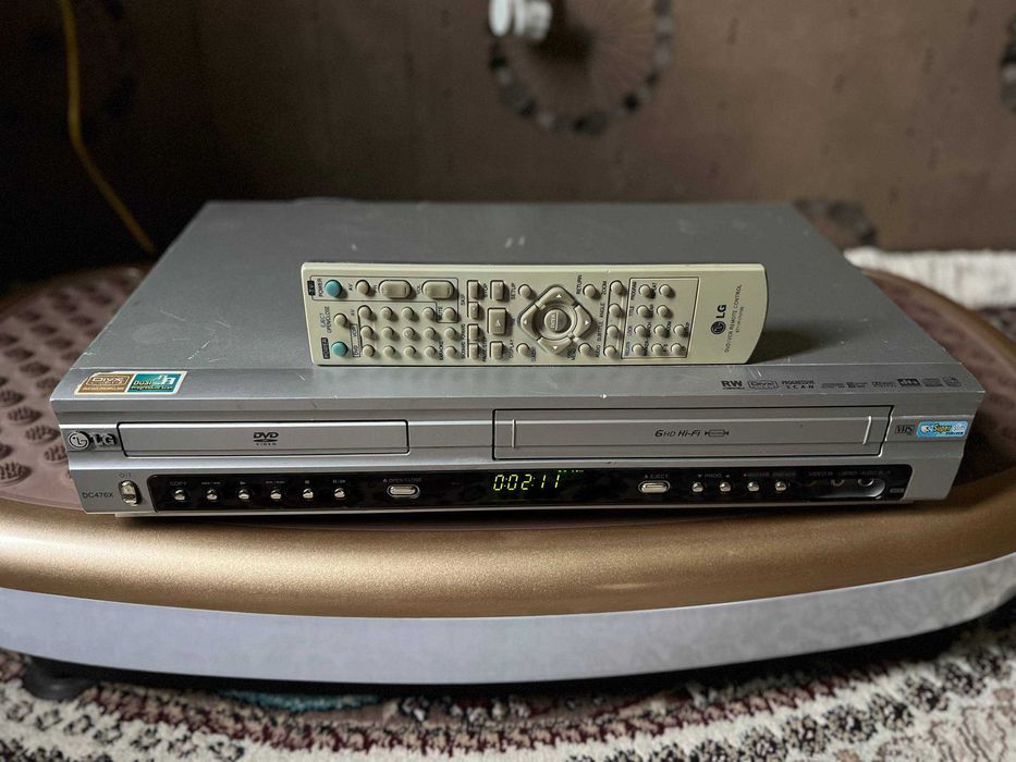 Hi Fi 6 head LG видеомагнитофон