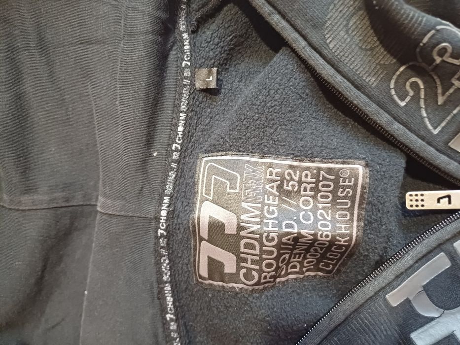 hanorac negru zip-up