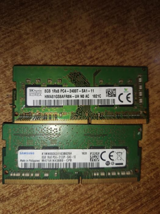 De vânzare rami DDR4 și  DDR3 Laptop