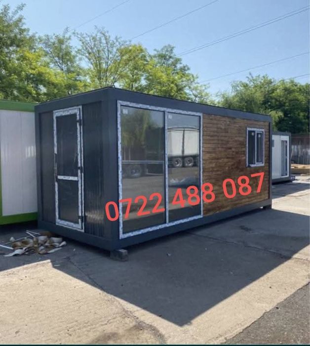 Container modular tip birou, locuinta, spatiu comercial  8 x 3 x 2.6m