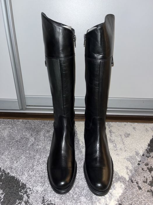 Vând cizme piele mar. 38