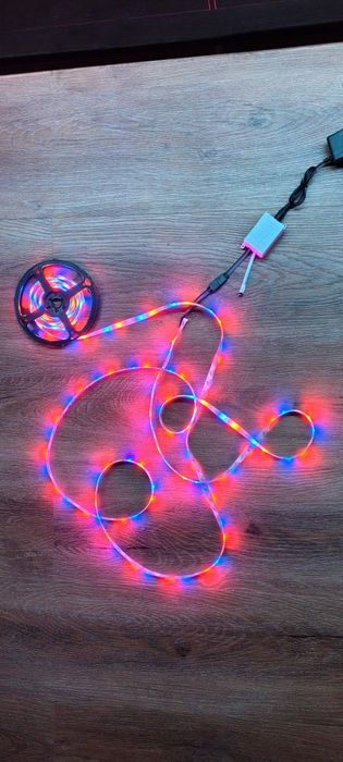 Banda Led Strip 5M RGB cu telecomanda,Nou!