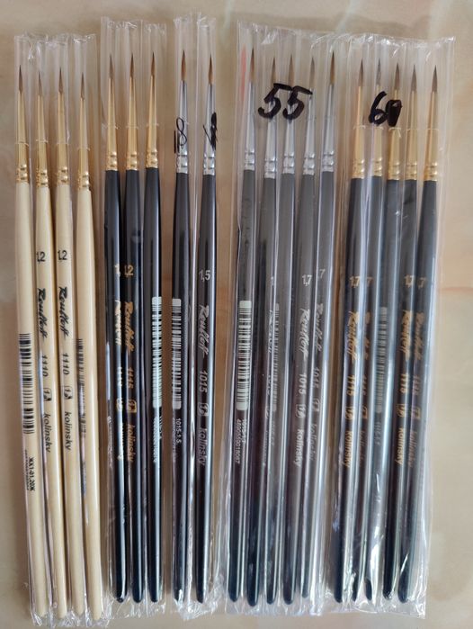 Pensule rusești Rubliov