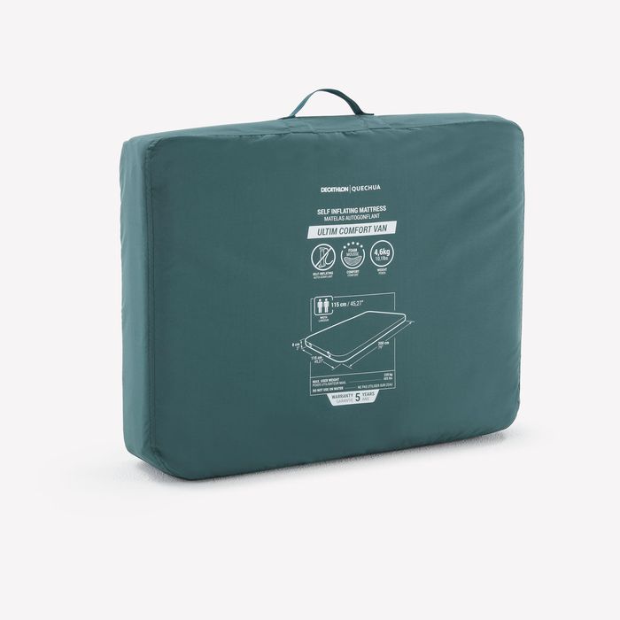 Saltea autogonflabilă camping 2 persoane, - produs resigilat Decathlon