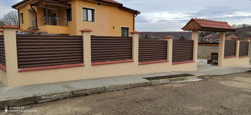 Метална ограда тип щора Алфа- Оградки БГ 10% промо за Януари