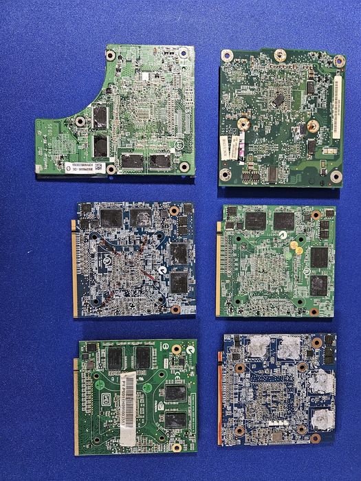 Netestate/placi video laptop