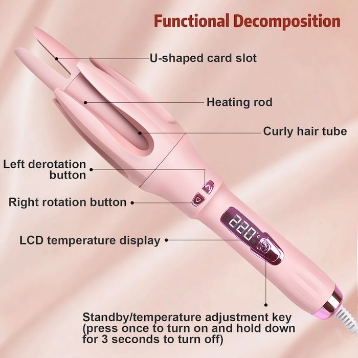 Самонавиваща се  маша за коса