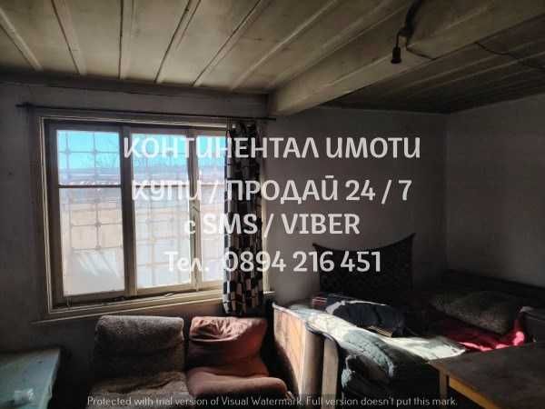 КОД 17216г. Двуетажна тухлена къща 150м2 с двор 700м на асфалт