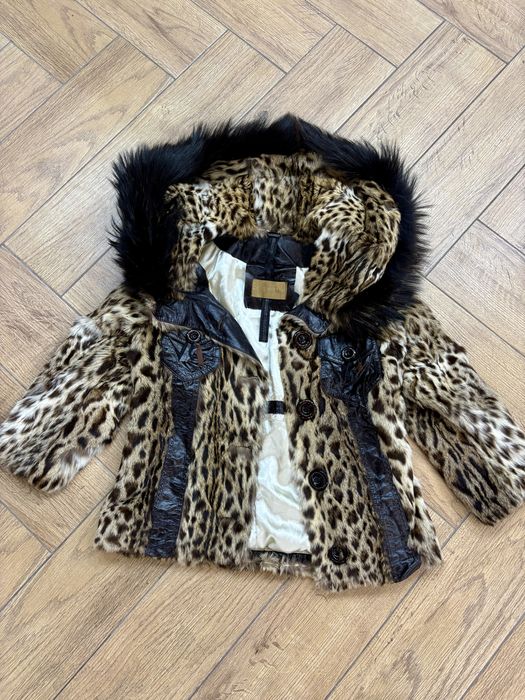 Дамско яке леопардов принт Blue Mod
